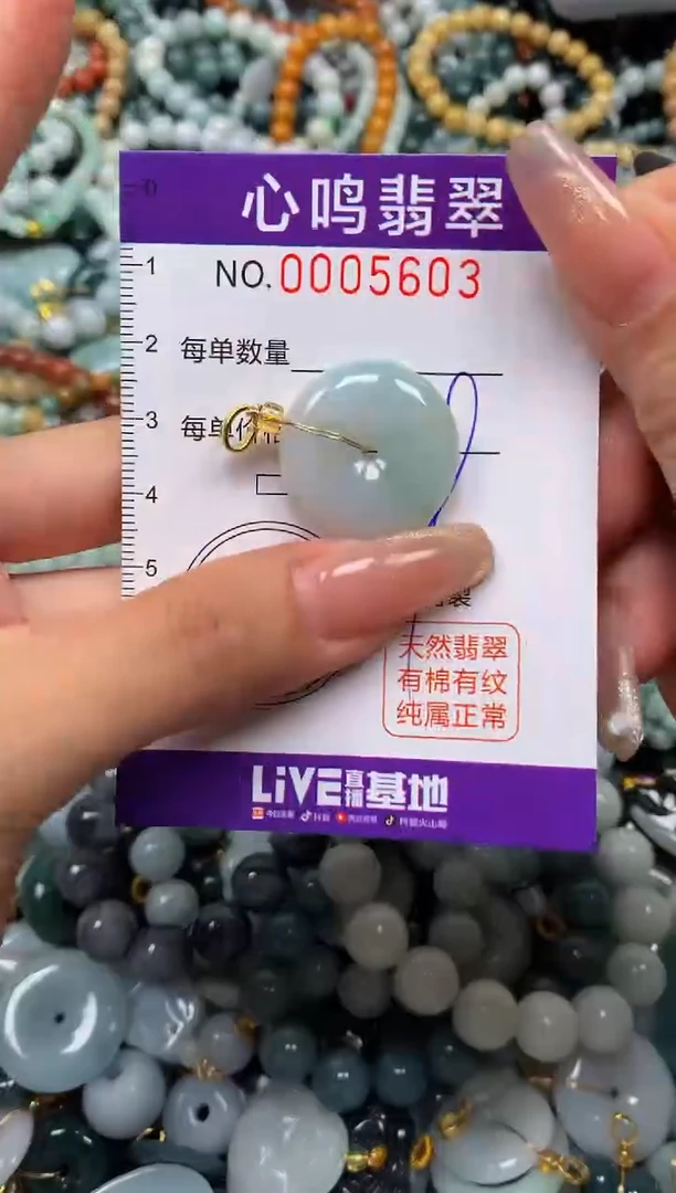 颈饰未镶嵌翡翠闪购005603