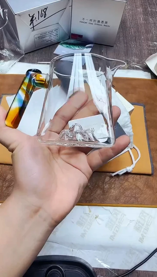 风谜·观山芳圆茶海透明+茶巾