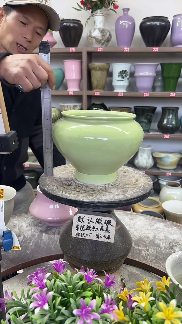 12-15-高17口16瑕-花盆