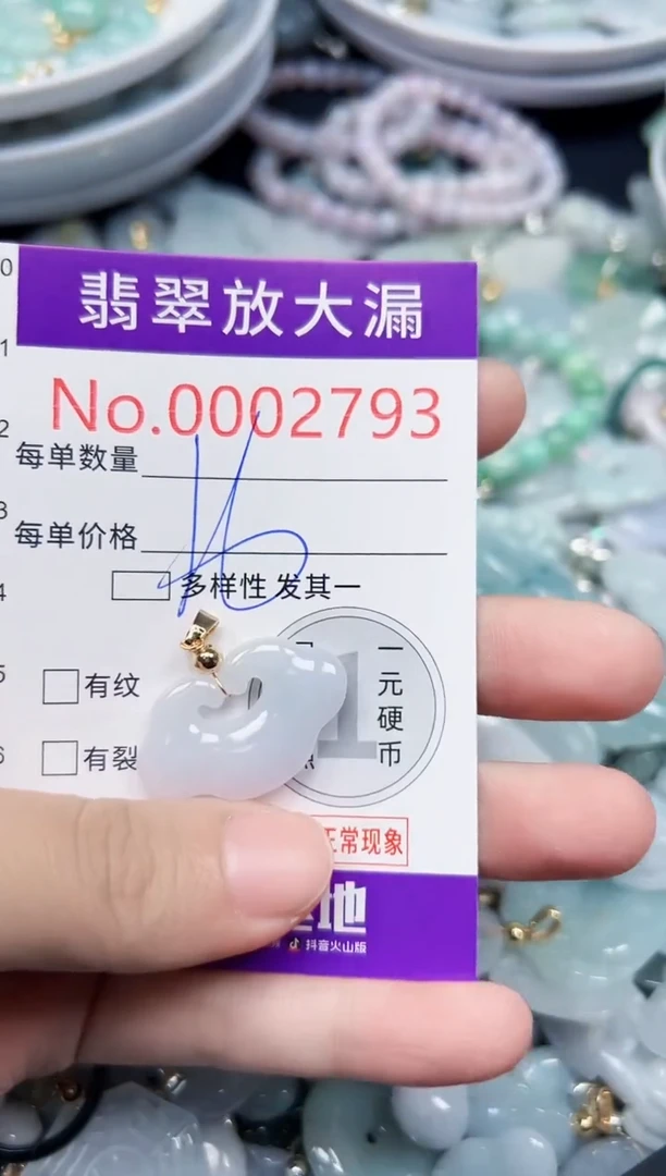 颈饰未镶嵌翡翠2793