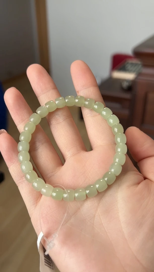 【闪购商品】和田玉手串未镶嵌和田玉青海冰豆子手串