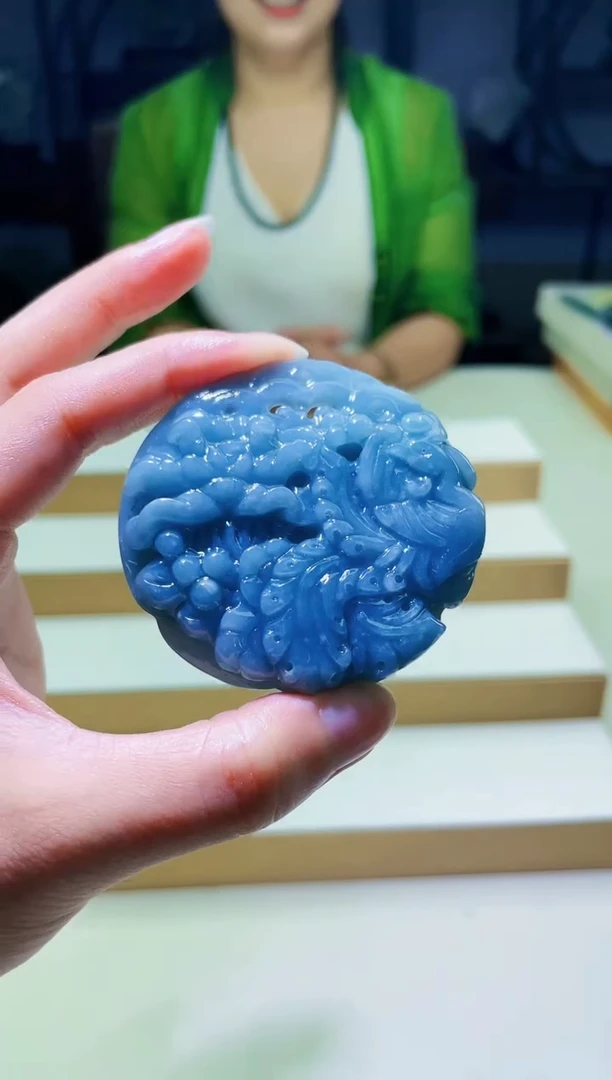 定制翡翠未镶嵌毛货08010320多样性发其一