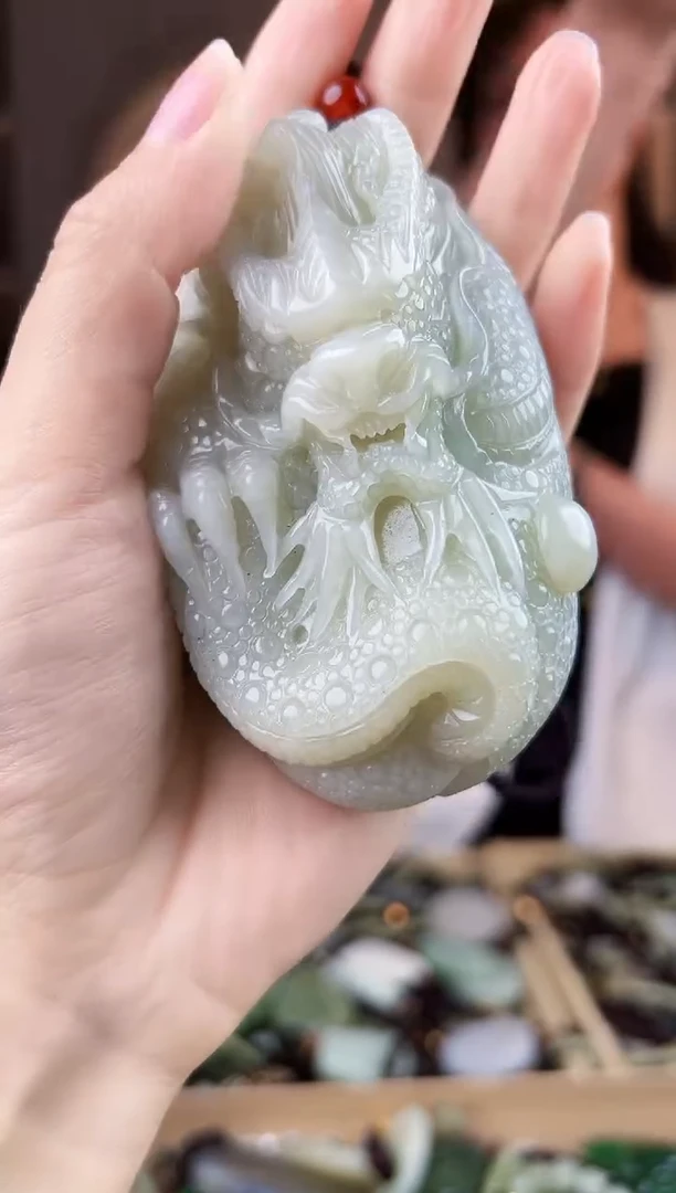 颈饰未镶嵌和田玉拍一发一，多样性发货