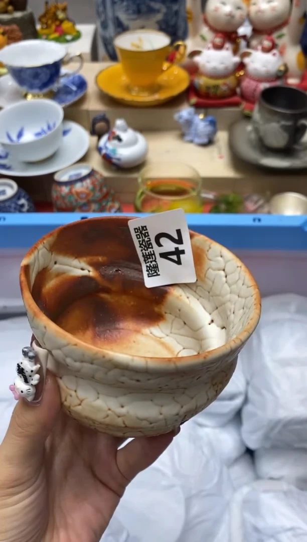 瓷片柠***莲隆莲瓷器欢迎大家