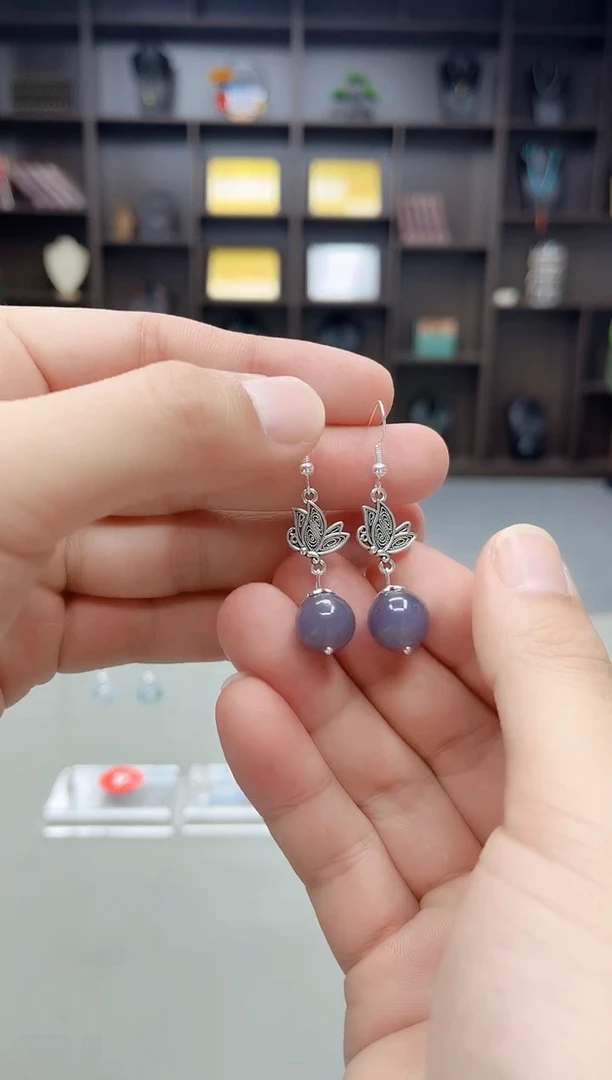 未镶嵌耳饰玛瑙/玉髓231000