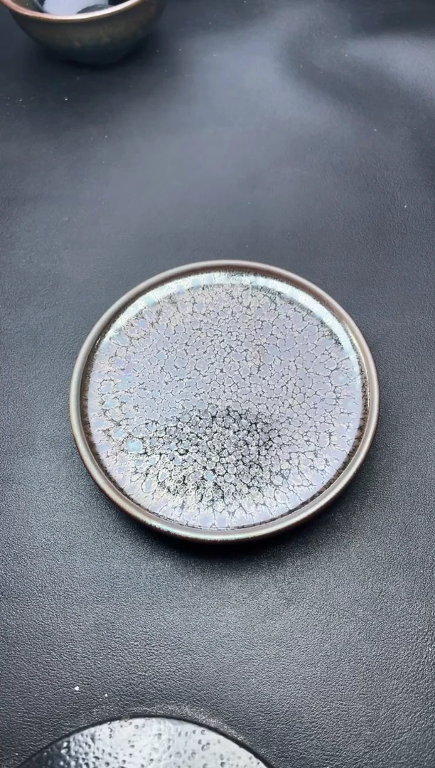 【闪购商品】茶盏204叶紫建盏叶紫建盏