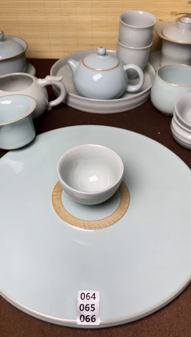 云雾月白-微微瑕鸡心杯