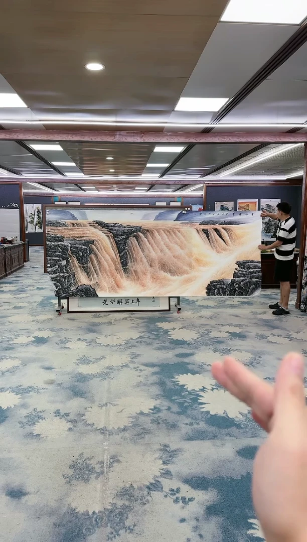 国画用****5Z张伦玉-山水国画-大丈二