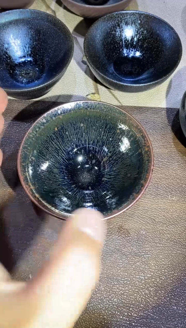 【闪购商品】茶盏朱秋敏柴烧 闽窑茶器 