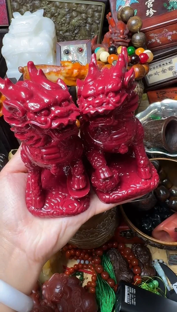 天然辰砂主播推荐：一物一拍，讲解为准！