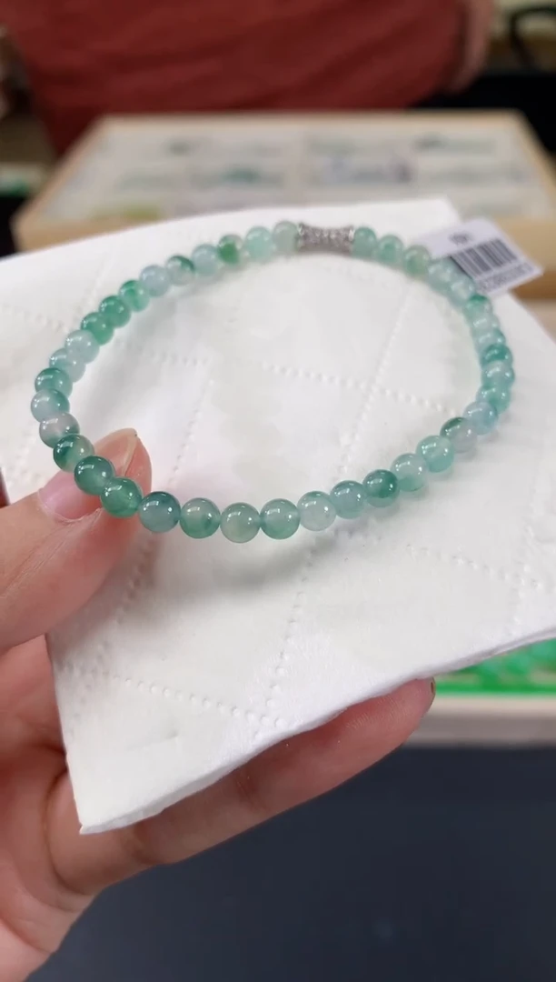 未镶嵌手串翡翠Q178|980