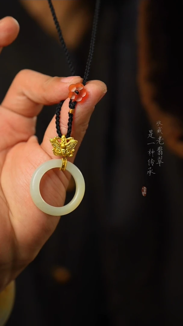 【闪购商品】和田玉吊坠(不含链)未镶嵌和田玉袈裟扣平安扣吊坠