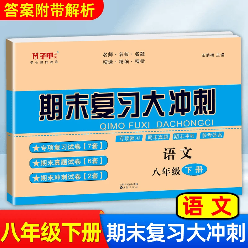 八年级下册语文人教版期末复习大冲刺专项真题精选教材链接测试卷