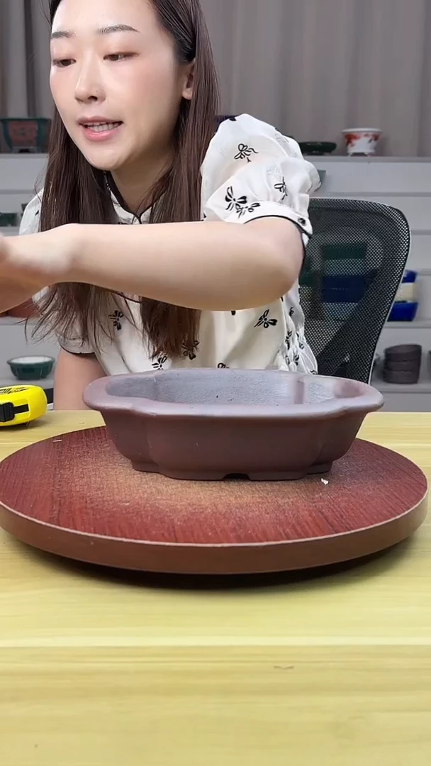 紫砂花盆浅草紫砂花盆