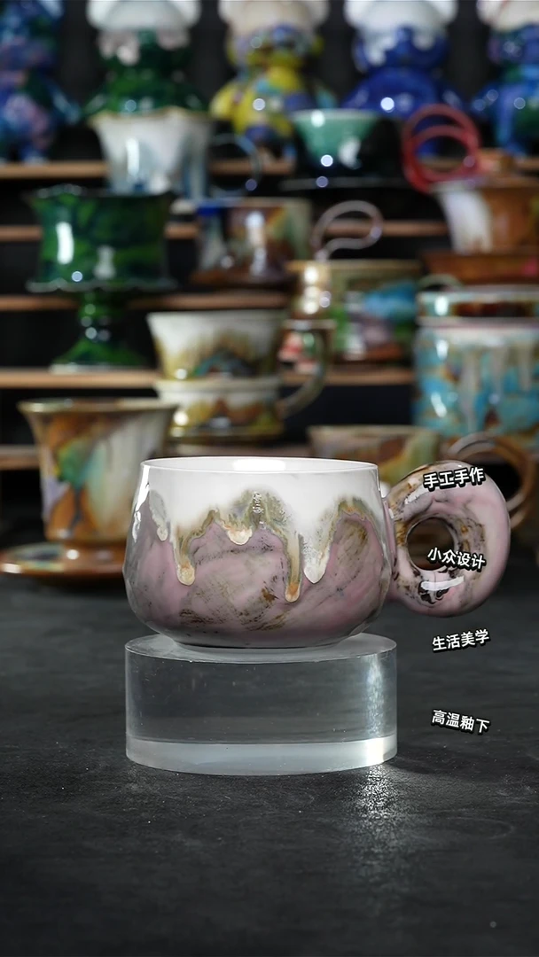 设计师款景德镇森涩手创陶瓷（食品级）884