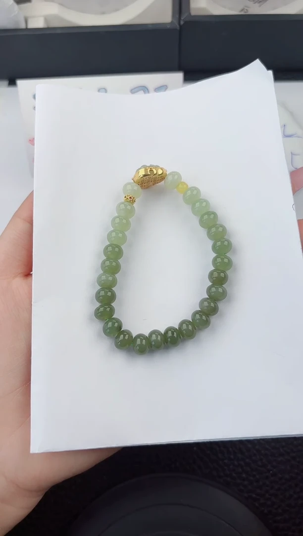 手串未镶嵌和田玉9999嗨购微色差T