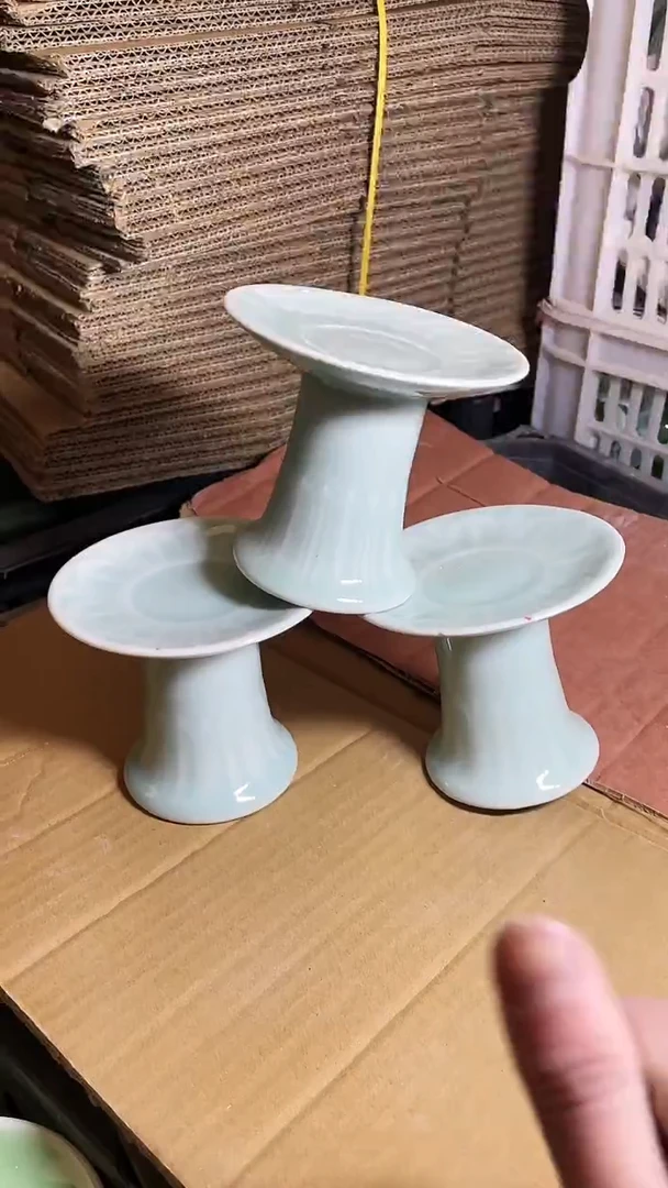 【闪购商品】3个 特价 微瑕 慧仙青瓷