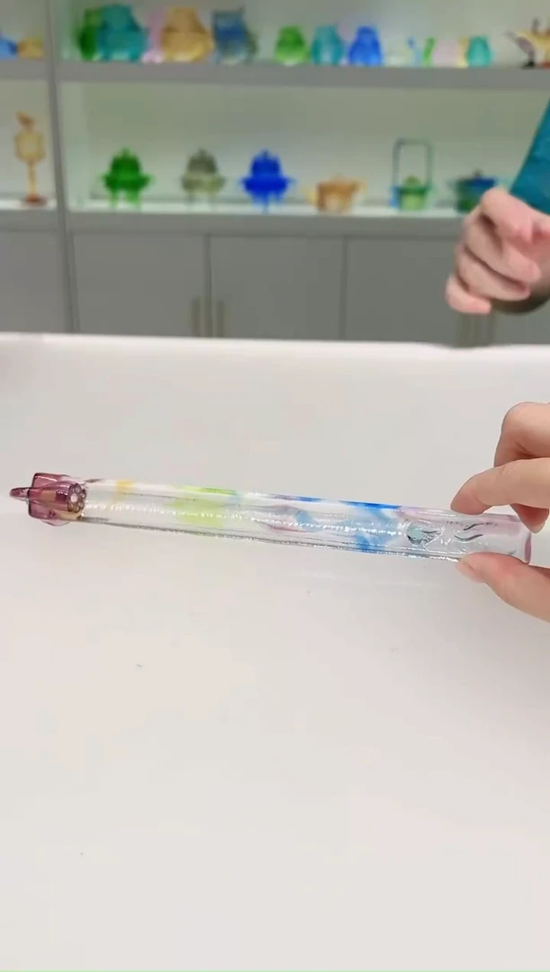 手工艺品琉璃古法琉璃香插