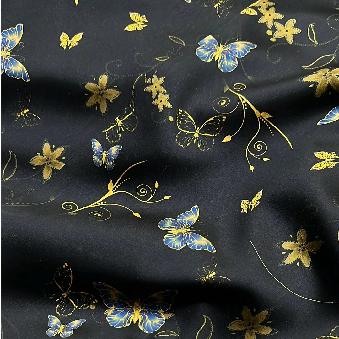 丝绸香云纱桑蚕丝成品定向价格 （定制类产品，定制周期30-45天）