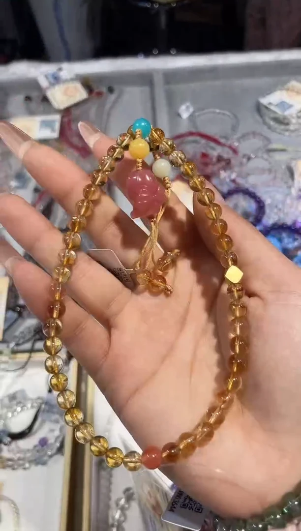 【闪购商品】水晶手机链未镶嵌手机链