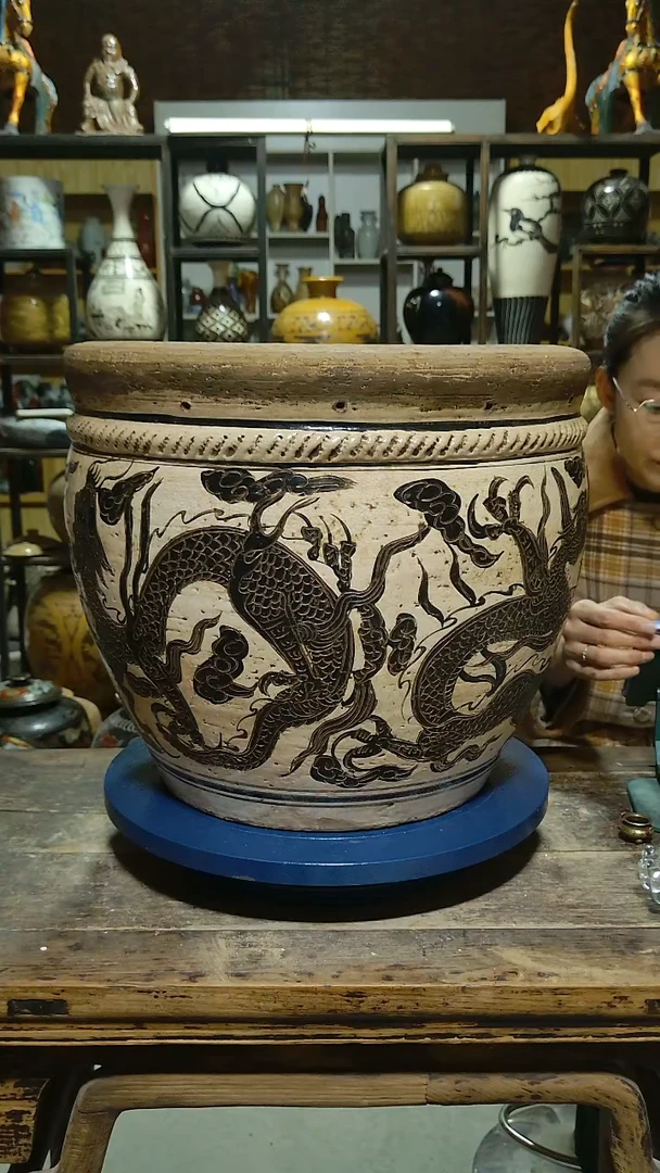 1北*星磁州窑大缸