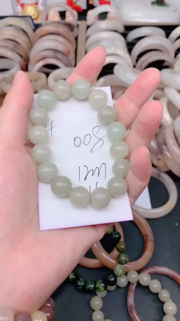 未镶嵌手镯石英质玉008