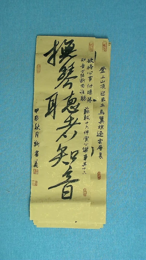 【闪购商品】书法223 河南靳书义中书协69*23十六幅