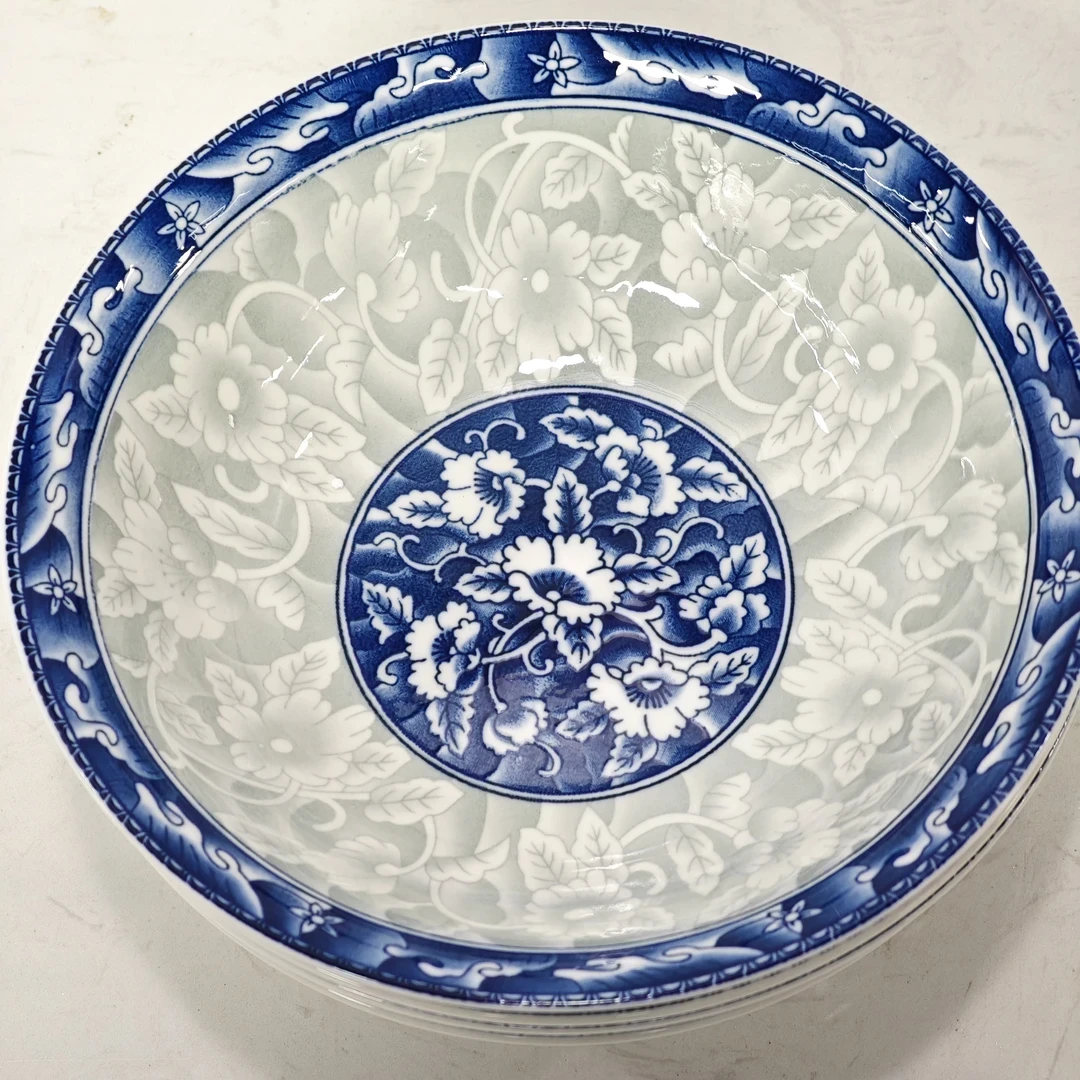 青花瓷 大汤碗 颜色规格随机  FL