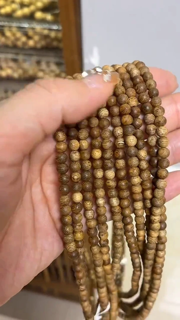 沉香手串菩萨棋圆珠长串0.5多样性发其一