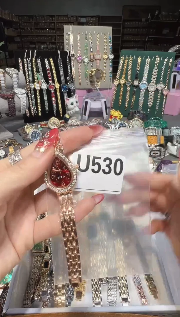 石英机芯不锈钢不锈钢直播定闪专用