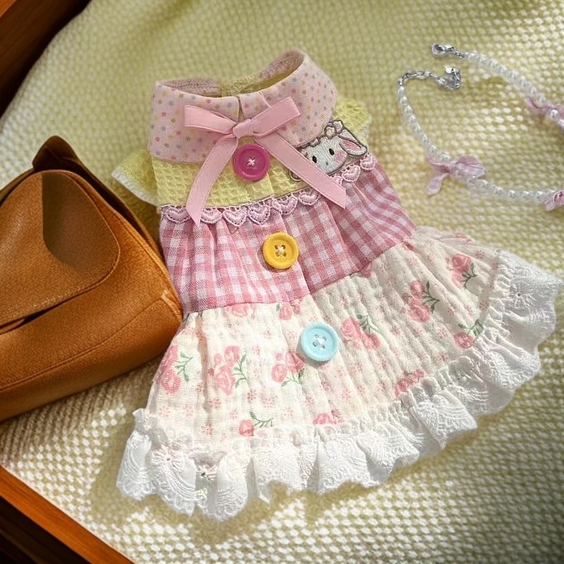 衣服狗狗连衣裙马尔济斯比熊泰迪博美雪纳瑞小型小狗犬猫秋冬装