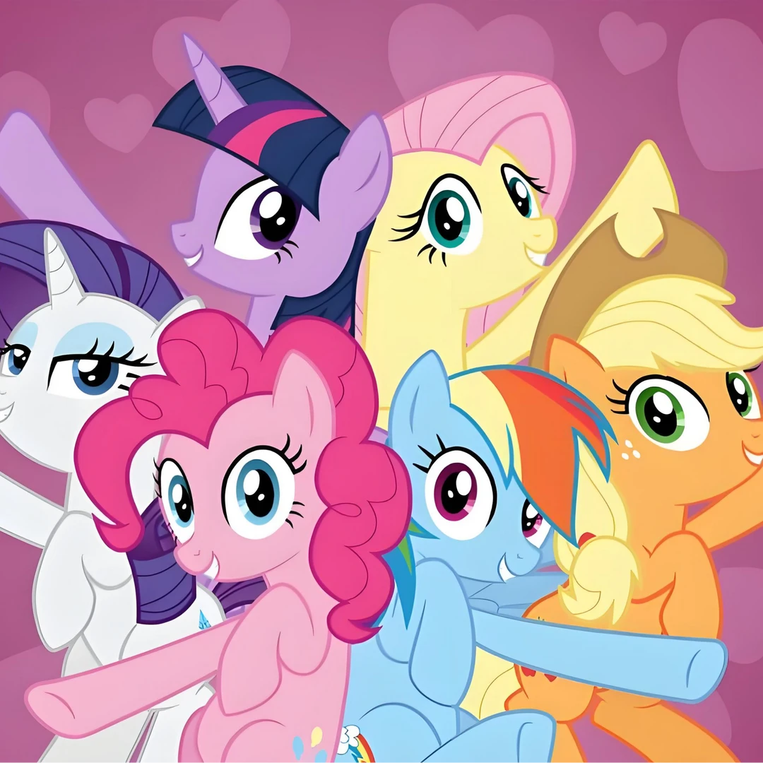 （小马大转盘 ）小马宝莉/辉月/卡牌