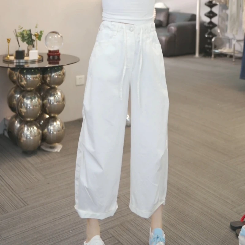 勇闯天涯】2025夏日超薄透气休闲八分工装山本裤LK2503807