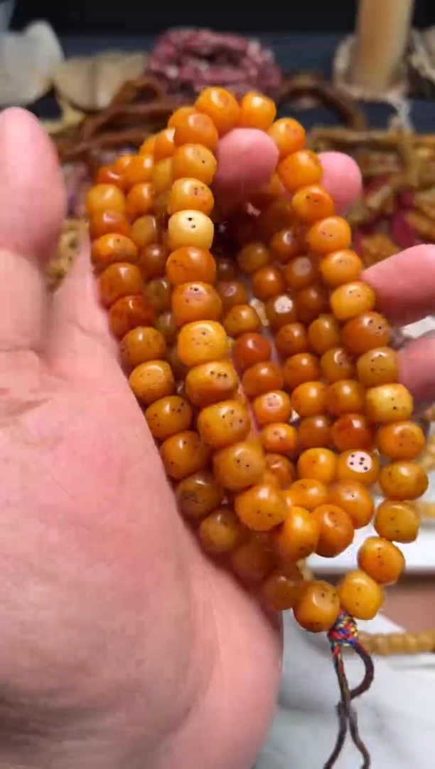 牛骨其他甄***阁杂件632-吉祥天母长串