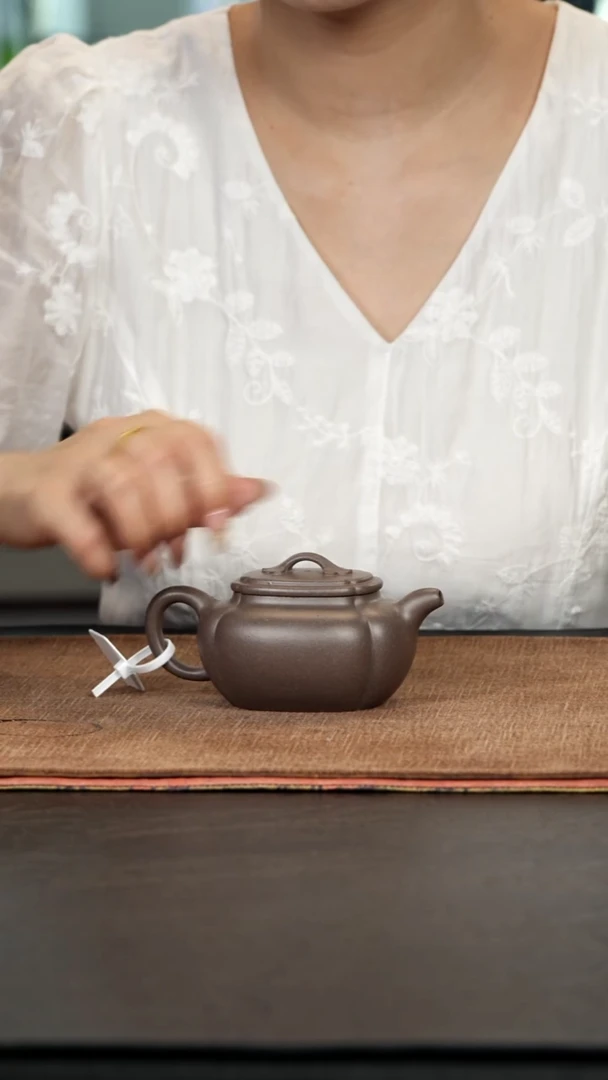茶壶紫砂青灰紫泥宝钰150cc