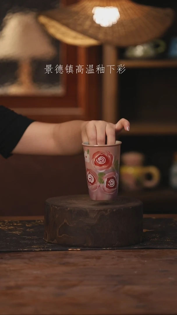 景德镇高温釉下手绘陶瓷073