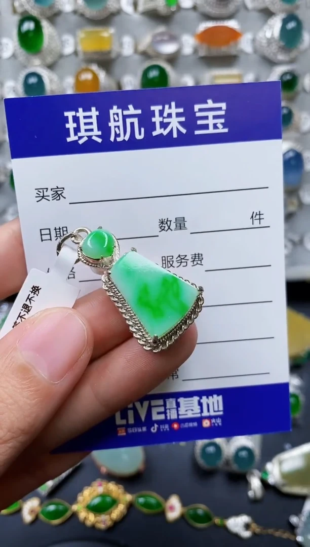 【闪购商品】翡翠颈饰未镶嵌00000615