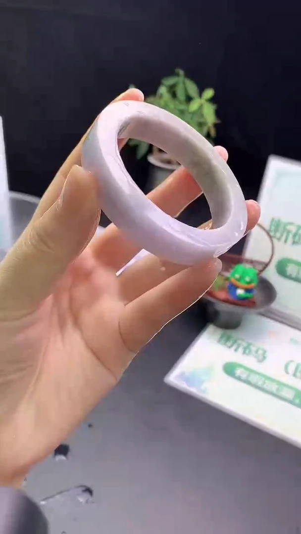定制翡翠手镯未镶嵌7  54-55