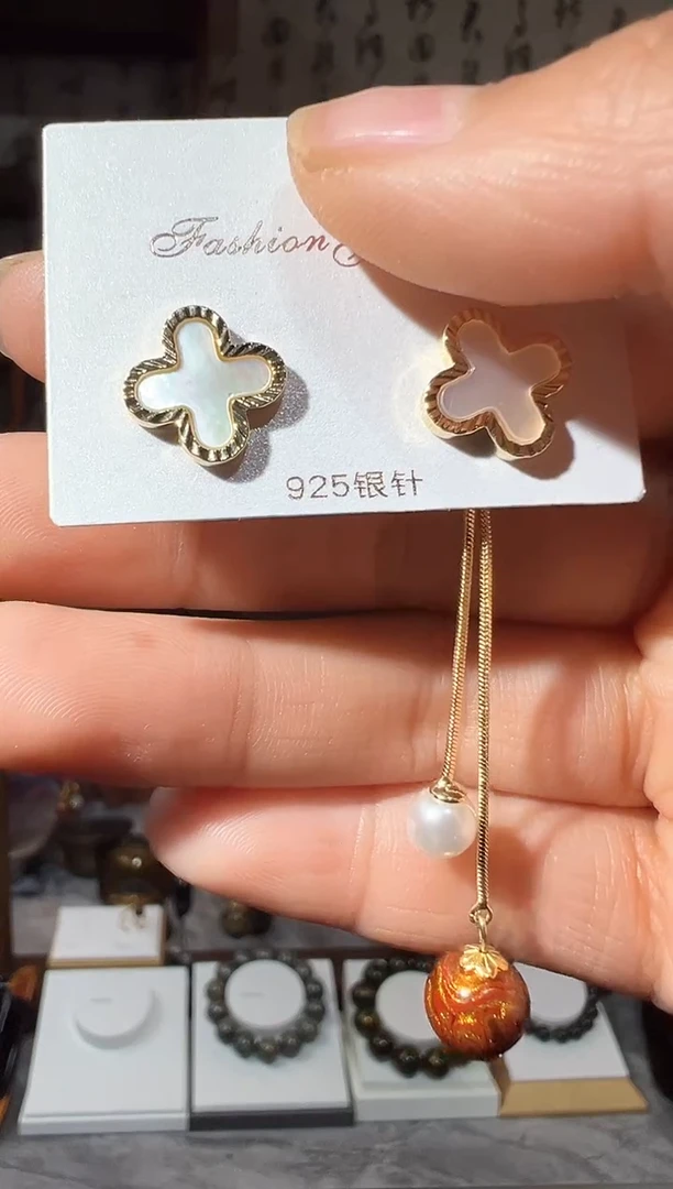 【闪购商品】非遗大漆两带款耳钉