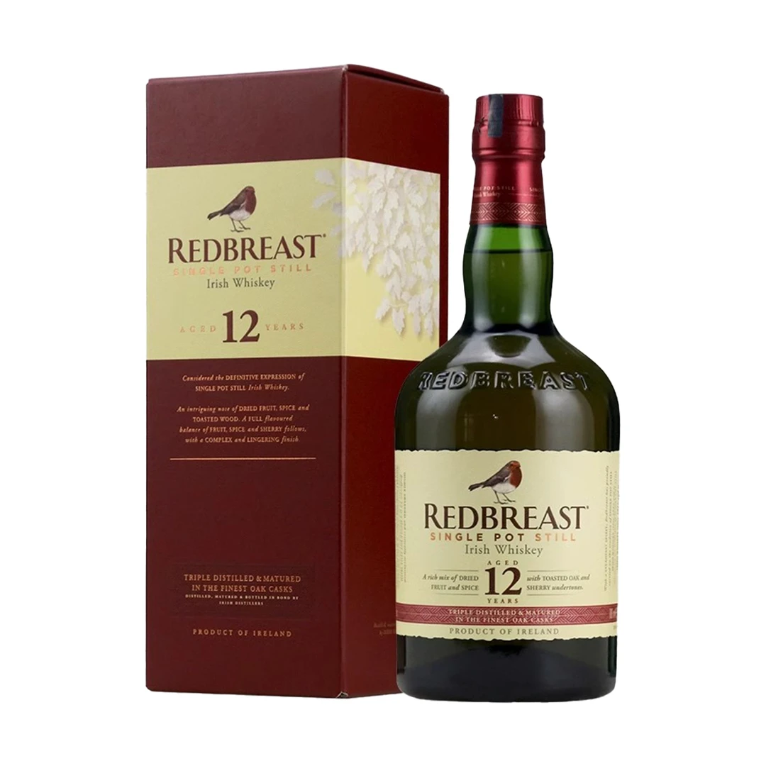REDBREAST 罗缤之舞12年熟成单一壶式蒸馏爱尔兰威士忌 700ML