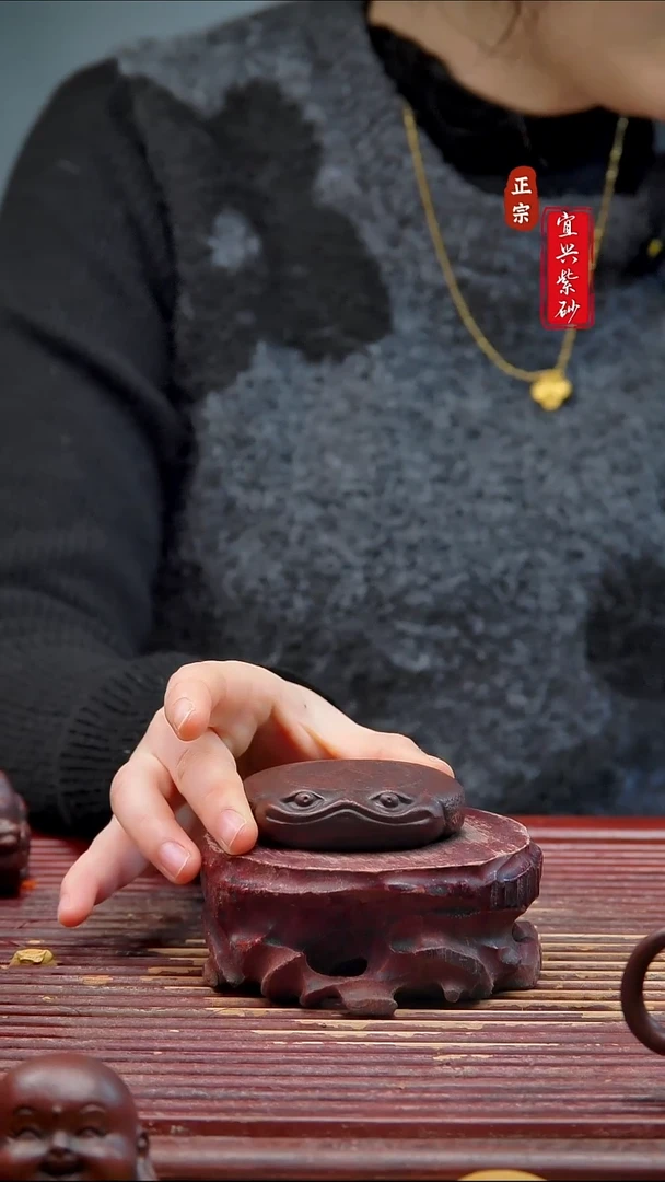 紫砂茶宠宜兴紫砂茶宠摆件