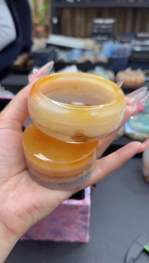 未镶嵌手镯石英质玉209(64圈赠送镯心)