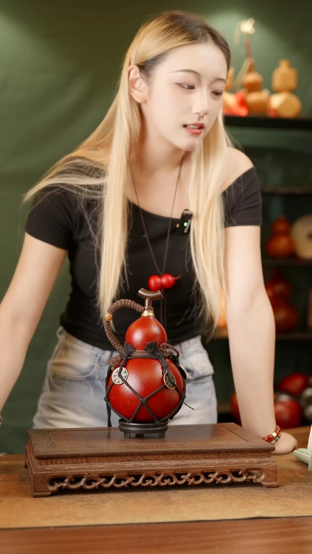 39号精品天然大漆酒葫芦一物一拍~