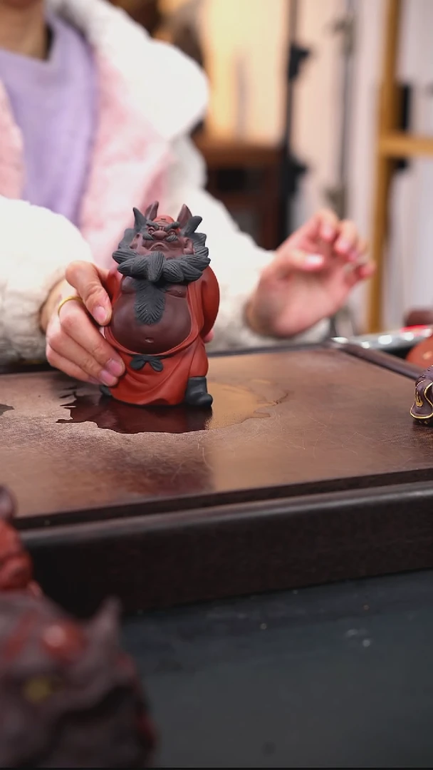 紫砂茶宠紫砂钟馗