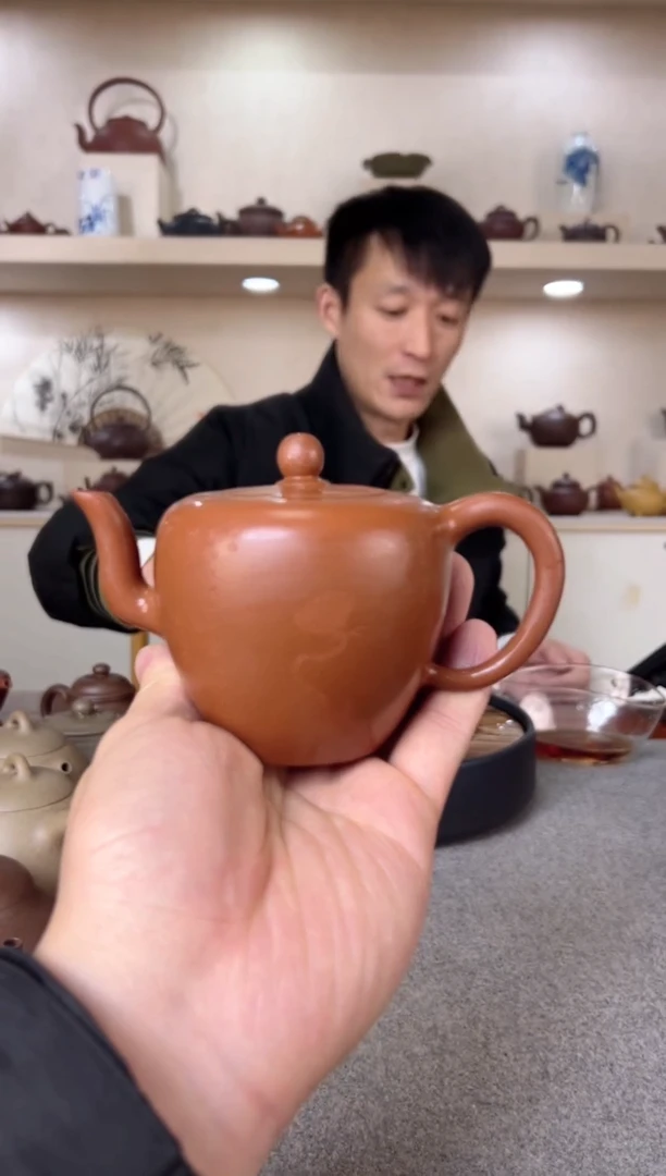 【闪购商品】紫砂茶壶美人肩 紫泥 半手工