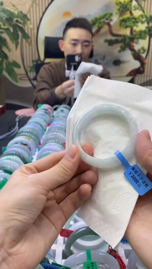 未镶嵌手镯翡翠4602