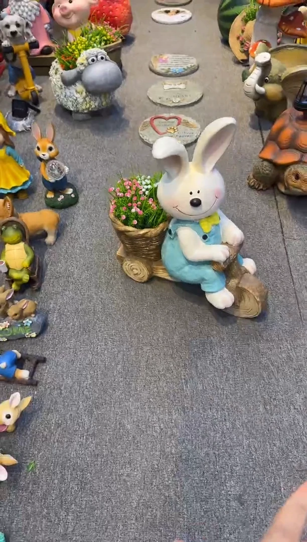 无花朵花园庭院摆件&00&