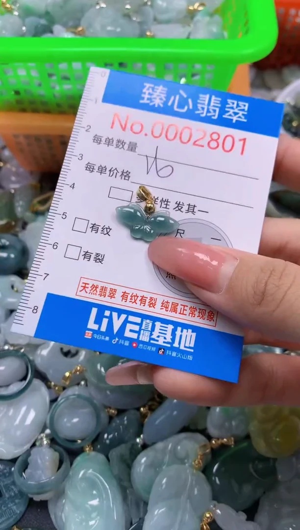 翡翠未镶嵌颈饰2801