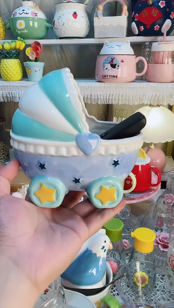 【闪购商品】瓷片收纳摆件 质量好发货快放心拍