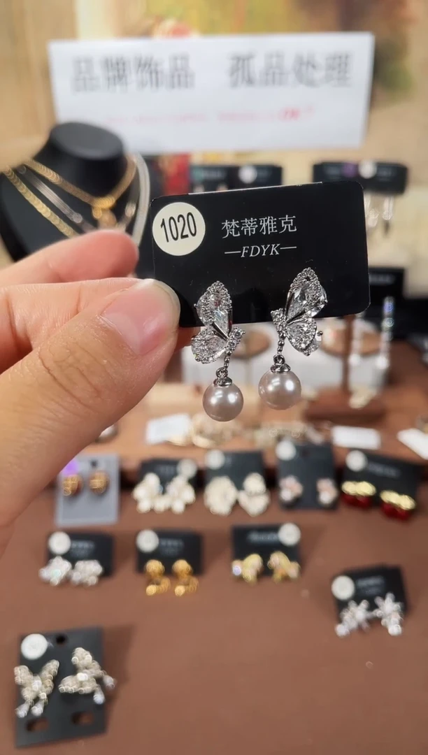 合金925银锆石梵1020